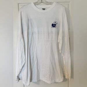 Press box Women’s‎ L Kansas Jayhawks Tunic Cotton Thumb holes NWOT
